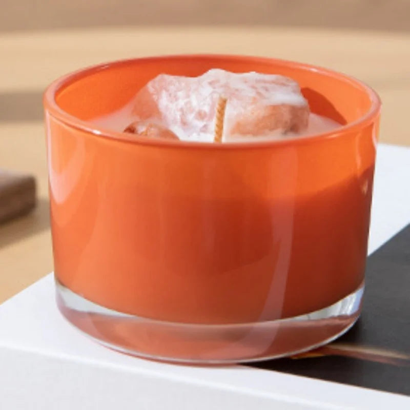 Crystal Aromatherapy Soy Wax Candle – Multiple Scents