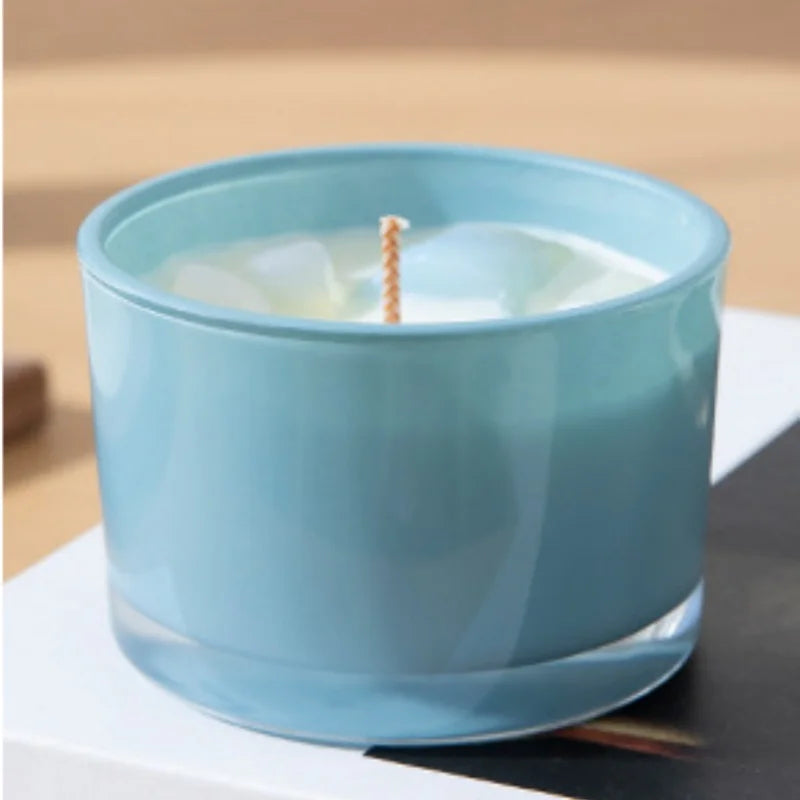 Crystal Aromatherapy Soy Wax Candle – Multiple Scents