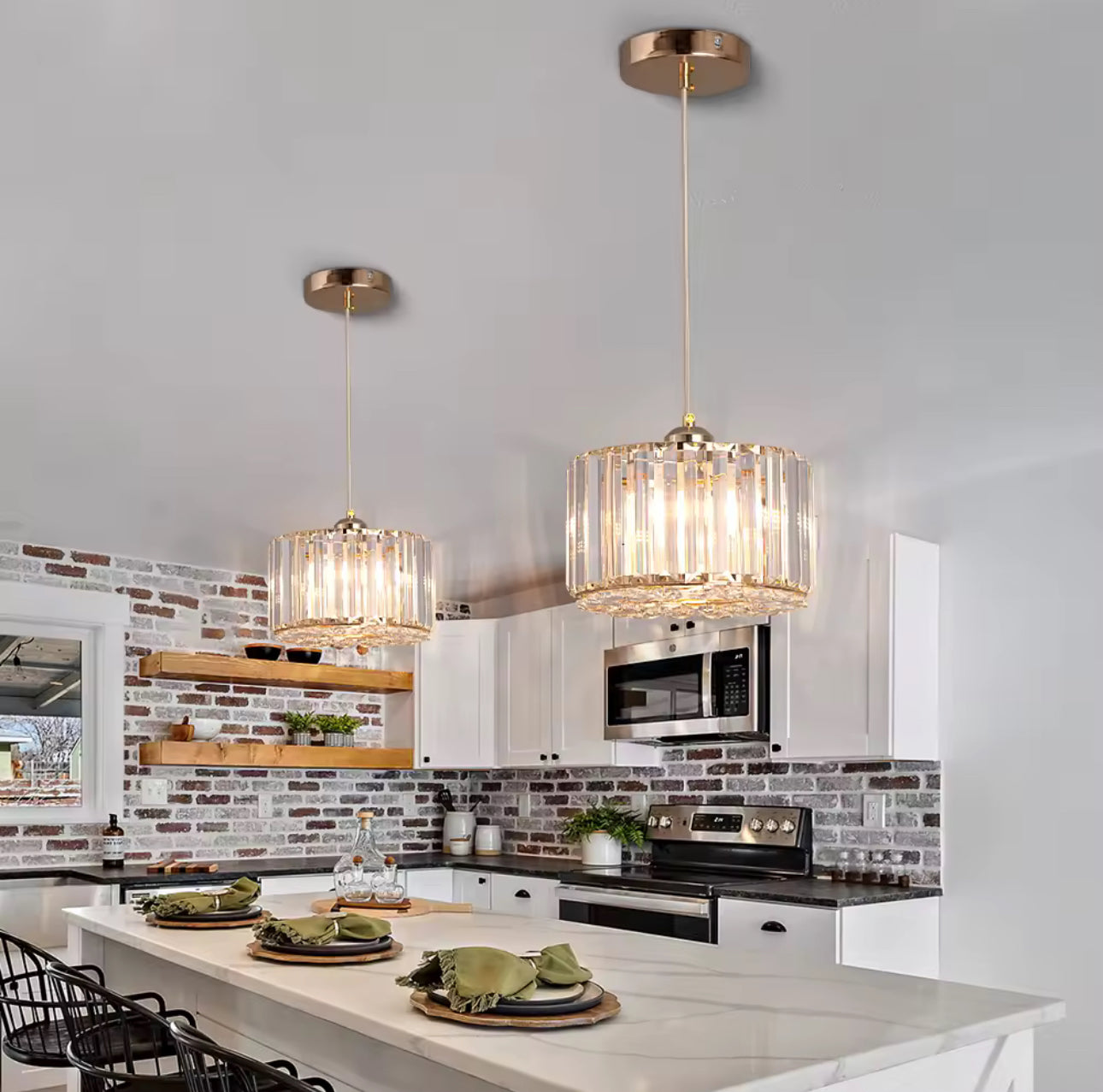 Modern Crystal Pendant Lights