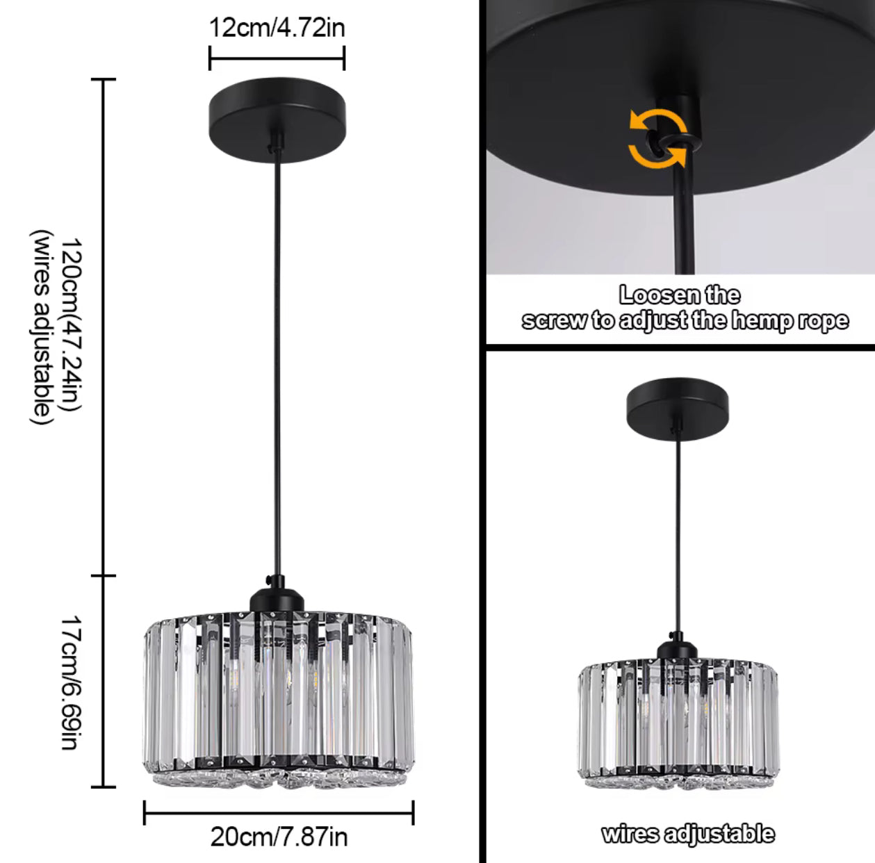 Modern Crystal Pendant Lights